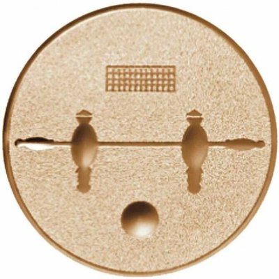 Emblém 25mm "Fotbálek" bronzový 1062506-3 – Zboží Mobilmania