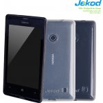 Pouzdro JEKOD TPU Ochranné Nokia Lumia 520 bílé