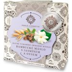 Perlé Cosmetic Natural bambucké máslo s jasmínem a ovsem ručně vyráběné přírodní mýdlo 115 g – Hledejceny.cz