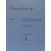 Noty a zpěvník Jednoduché klavírní sonáty skladatele Ludwig van Beethoven