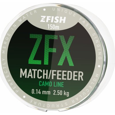 Zfish Match Feeder Camoline 150 m 0,14 mm 2,5 kg – Zbozi.Blesk.cz