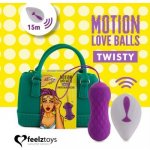 Feelztoys Twisty Bezdrátové vibrační vajíčko 8,3 x Ø 3,2 cm – Zbozi.Blesk.cz