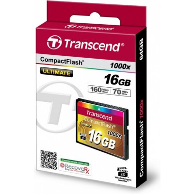 Transcend CompactFlash 16 GB TS16GCF1000