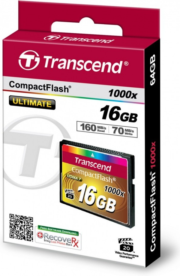 Transcend CompactFlash 16 GB TS16GCF1000