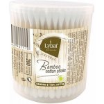 Lybar Vatové tyčinky bambus (kulatá dóza) 200 ks – Zboží Mobilmania