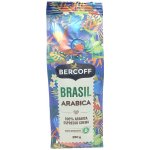 Bercoff Brasil Arabica zrnková 250 g – Hledejceny.cz