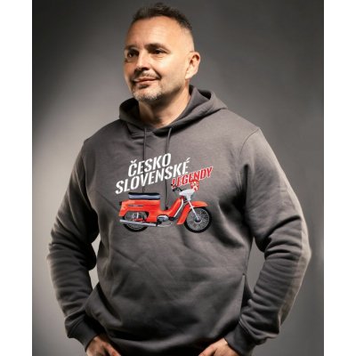 JAWA Pionýr 21 červený ČESKOSLOVENSKÉ LEGENDY mikina ORIGO – Sleviste.cz