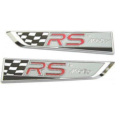 Milotec Samolepící loga RS by Škoda Karoq (od roku 2017>) | – Sleviste.cz