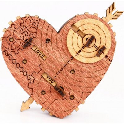 iDventure Trezor dřevěné srdce – Zboží Mobilmania