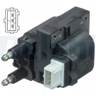 Zapalovací cívka DELPHI GN10828-12B1 – Hledejceny.cz