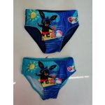 Setino Dětské chlapecké slipové plavky Zajíček Bing Bunny tyrkysové – Zboží Mobilmania