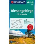 Riesengebirge - Krkonoše - Mapa Kompass 1:50 000 číslo 2087 + průvodce německy - Kompass – Hledejceny.cz