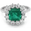 Prsteny Beny Jewellery zlatý se Smaragdem a diamanty MV60048