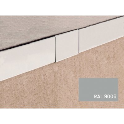 Profilpas Protec Spojka k balkonové liště CPEV RAL 9006 – Zboží Mobilmania