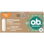 o.b. Organic Super tampony ze 100% organické bavlny tampon 16 ks – Zboží Dáma