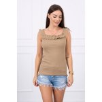 Tričko se zdobenými ramínky MI9096 Camel Kamel – Hledejceny.cz