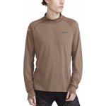 Craft pánské triko Merino Adv Subz Wool Ls 2 hnědé – Zboží Dáma