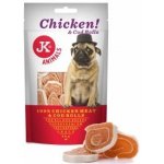 JK ANIMALS Meat Snack Chicken & Cod Rolls sušené kuřecí maso a treska 80 g – Zbozi.Blesk.cz