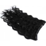 Clip in rychlopás 61cm vlnitý - černá – Zboží Dáma