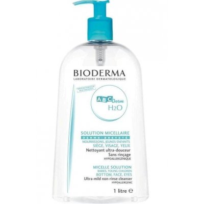 Bioderma ABCDerm H2O micelární čistící voda pro děti 1000 ml – Hledejceny.cz