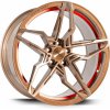 Alu kolo, lité kolo Corspeed Kharma 9x20 5x108 ET40 gloss bronze machined trim red