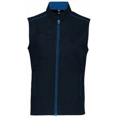 Designed To Work Unisex vesta GILET námořnická modrá stříbrná – Hledejceny.cz
