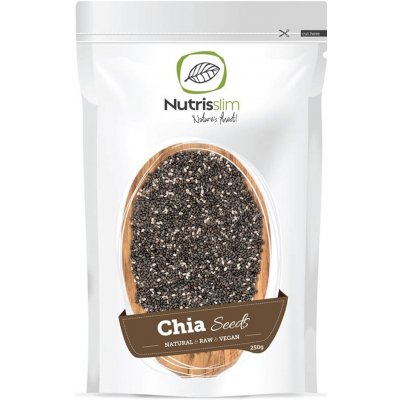 Nutrisslim Chia Seeds Bio 250 g – Zbozi.Blesk.cz