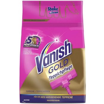 Vanish Gold speciální vlhčený prášek na čištění koberců 750 g