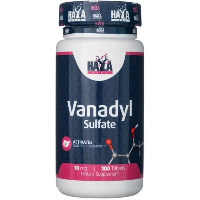 Haya Labs Vanadyl Sulfate 10 mg 100 tablet – Hledejceny.cz