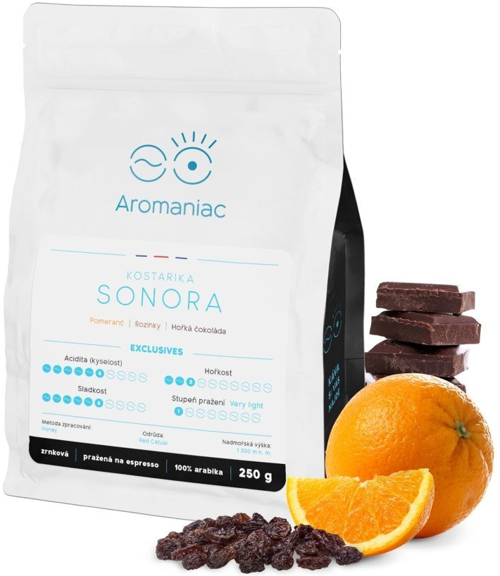 Aromaniac Kostarika Hacienda Sonora 250 g