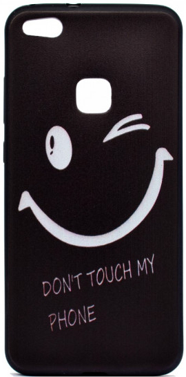 Pouzdro JustKing ultralehké Don\'t touch my phone Huawei P10 Lite - černé