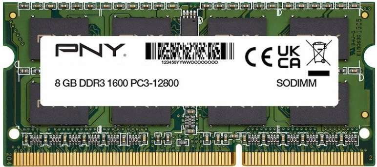 PNY SOD8GBN12800/3L-SB