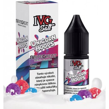 IVG Salt Unicorn Hoops 10 ml 10 mg