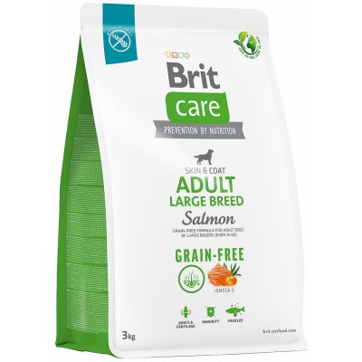 Brit Care Grain-free Adult Large Breed Salmon 3 kg