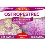 TEREZIA Ostropestřec + Reishi FORTE Limitovaná edice 120 + 40 kapslí – Hledejceny.cz