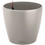Lechuza Samozavlažovací květináč CLASSICO Color 43 písk.hnědá, 42 x 39,5 cm – Hledejceny.cz