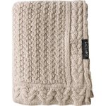 Lullalove Dečka z vlny Merino Keksík Premium Béžová – Zboží Dáma