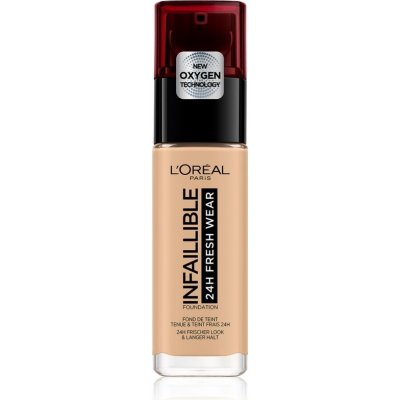 L’Oréal Paris Infaillible 32H Fresh Wear dlouhotrvající tekutý make-up 120 warm dore 30 ml – Hledejceny.cz