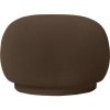 Taburet Ferm Living Pouf Rico Grain, chocolate