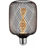 Paulmann P 29082 Metallic Glow Standard 230V LED žárovka Zyl E27 Helix 3,5W 1800K černá – Hledejceny.cz