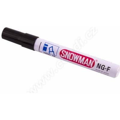 Pernamentní fix černý na stuhy a jiné materiály – Sleviste.cz