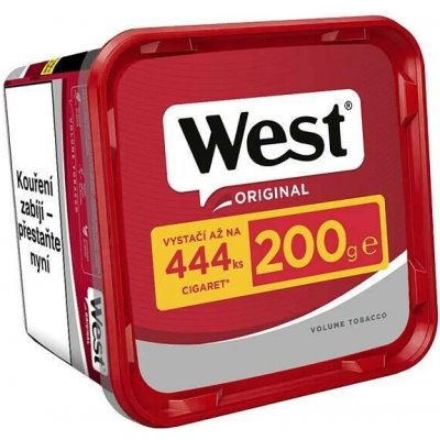 West Red cigaretový tabák 200 g – Zboží Dáma