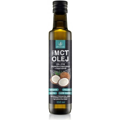 Allnature Allnature MCT olej 0,25 l – Hledejceny.cz