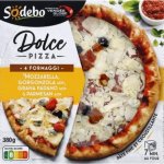 Sodebo Dolce Pizza 4 Formaggi 380g – Zboží Dáma