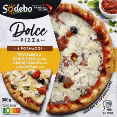 Sodebo Dolce Pizza 4 Formaggi 380g – Zboží Dáma