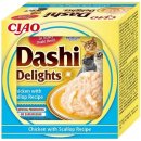 Inaba Ciao Dashi Delights kuře s hřebenatkou 70 g