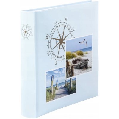 Tradiční album Hama Compass 30x30 cm 100 stran, bílé, 400 fotografií – Zboží Živě