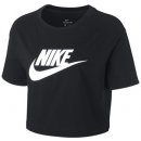 Nike W NSW TEE ESSNTL CRP ICN FTRA BV6175-010 černá