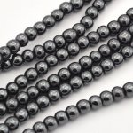 Hematit 4mm šňůra (98 - 102 korálků) – Sleviste.cz