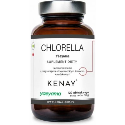 Kenay Chlorella Yaeyama chlorella vulgaris 120 tablet – Hledejceny.cz